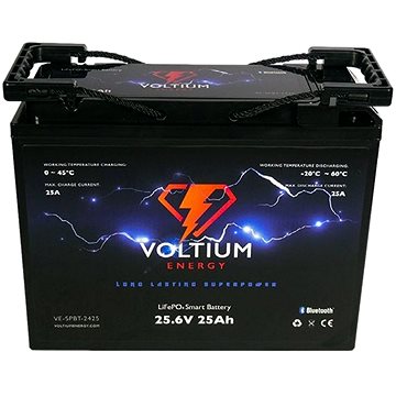 Voltium Energy LiFePO4 smart baterie VE-SPBT-2425, 24V, 25Ah (VE-SPBT-2425)