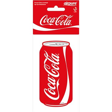 Airpure Coca-Cola závěsná vůně, vůně Coca Cola Original - plechovka (CC-PC-O-727)