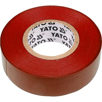 Yato páska izolační 19×0,13 mm×20 m červená (5906083981661)
