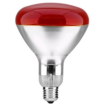 Avide Prémiová výhřevná infra žárovka E27 100W, 95cm, rubínová (ASIR9527-100W-R)