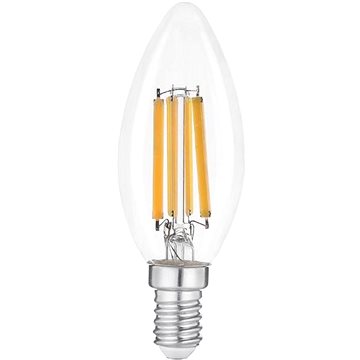 Avide retro LED žárovka svíčka E14 6W teplá filament (ABLFC14WW-HL-6W)