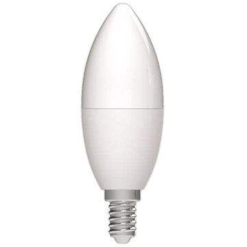 Prémiová LED žárovka svíčka E14 6,5W teplá (ABC14WW-65W)