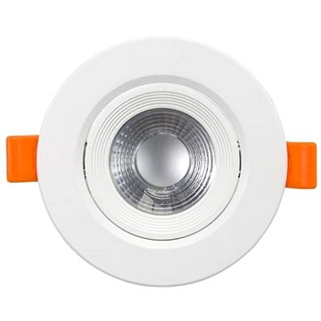 Výklopné podhledové bodové LED 7 W kruh teplá 9 cm (ALDLS38WW-R-7W)