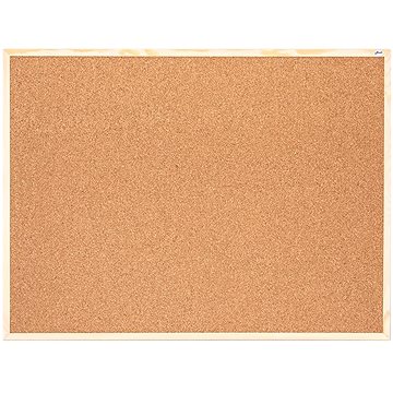 AVELI BASIC 120 x 90 cm, korková, dřevěný rám (XRT-00267)