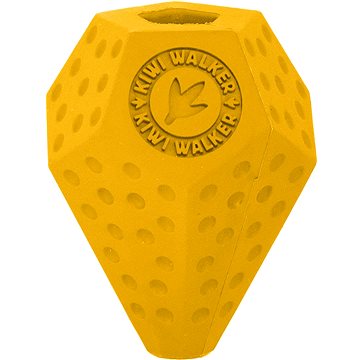 Kiwi Walker Gumová hračka DIABALL s dírou na pamlsky, Mini 8cm, Oranžová (RUB-847)