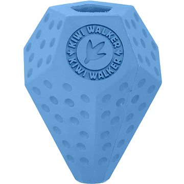 Kiwi Walker Gumová hračka DIABALL s dírou na pamlsky, Mini 8cm, Modrá (RUB-849)
