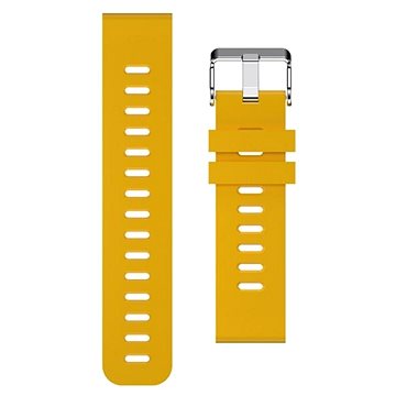 Aligator Watch 20mm silikonový řemínek hořčicově žlutý (20AW0005)