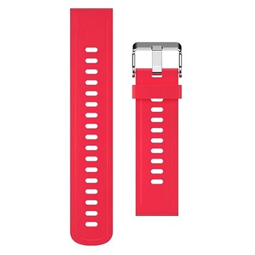 Aligator Watch 22mm silikonový řemínek červený (22AW0010)