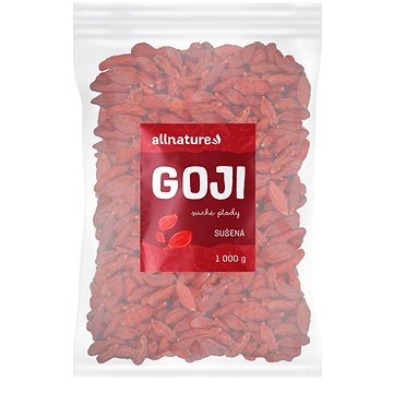 Allnature Goji - Kustovnice čínská sušená 1000 g (10012 V)