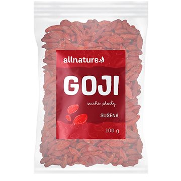 Allnature Goji - Kustovnice čínská sušená 100 g (10010 V)