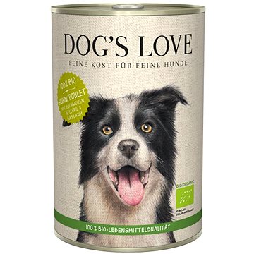 Dog's Love Bio Kuře 400g (9120063680641)