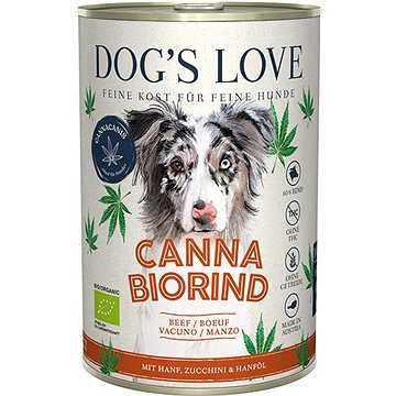 Dog's Love Canna Bio Hovězí Adult 400g (9120063683222)