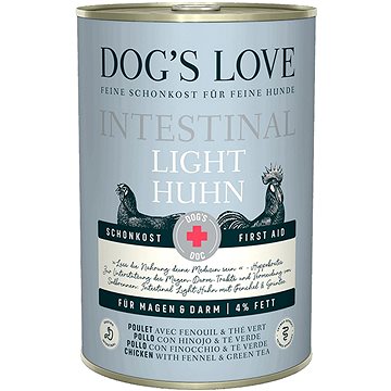 Dog's Love DOC Light Intestinal kuře 400g (9120063683383)