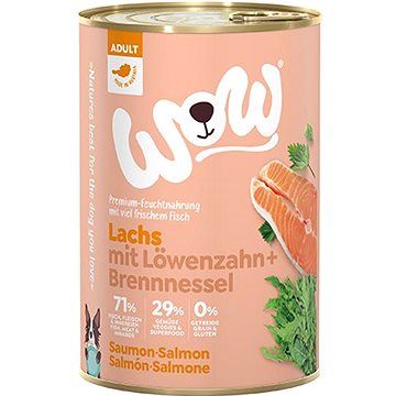 WOW Losos s rajčaty Adult 400g (RD-WA00400SA-2385)