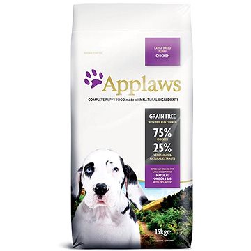 Applaws granule Puppy Large Breed Kuře 15 kg (5060333439330)