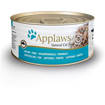 Applaws konzerva pro koťata Tuňák 6 × 70 g (5060333435257)