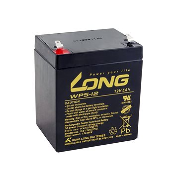 Long baterie 12V 5Ah F1 (WP5-12) (PBLO-12V005-F1A-1)