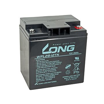 Long baterie 12V 28Ah M5 LongLife 12 let (WPL28-12TN) (PBLO-12V028-F6AL)