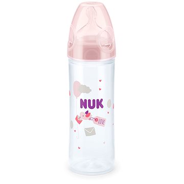 NUK kojenecká láhev Love, 250ml – růžová (BABY0033r)