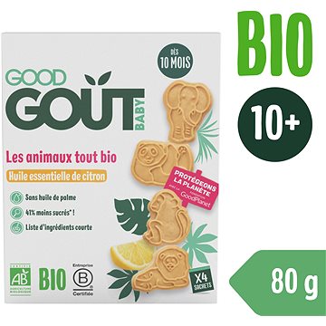 Good Gout BIO Citronová zvířátka 80 g (3760269311770)