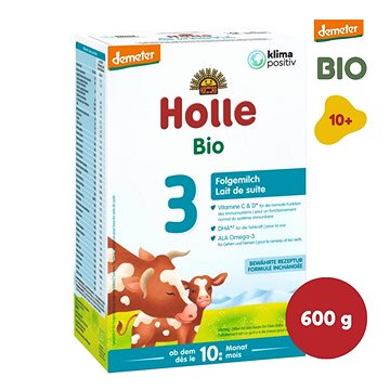HOLLE BIO Dětská mléčná výživa 3 - 1× 600 g (7640230490016)