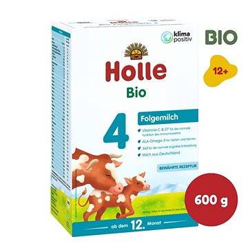 HOLLE BIO Dětská mléčná výživa 4 - 1× 600 g (7640230491228)