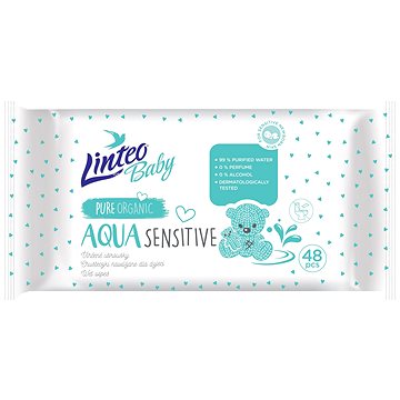 LINTEO Baby AQUA Sensitive 48 ks (8595686301968)