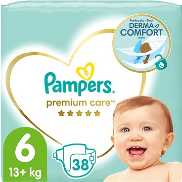 PAMPERS Premium Care vel. 6 (38 ks) (8001841105130)