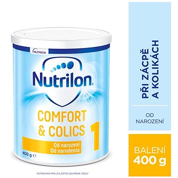 Nutrilon 1 Comfort & Colics speciální počáteční mléko 0m+ 400 g (8718117610259)