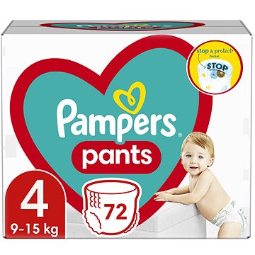 PAMPERS Pants vel. 4, Gaint Pack 72 ks (8006540067864)