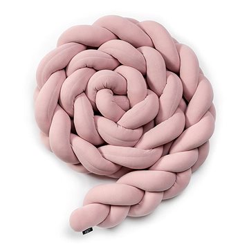 Eseco Pletený mantinel 360 cm, pink (8595695401130)