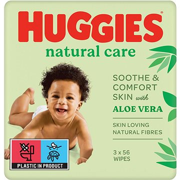 HUGGIES Natural Triplo (3× 56 ks) (5029053550176)
