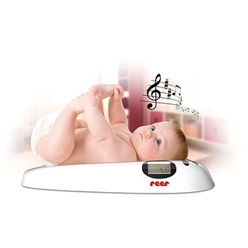 REER Dětská digitální váha s melodií (4013283064092)