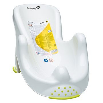 SAFETY 1st Dětské lehátko do vany White and Lime (3220660258994)