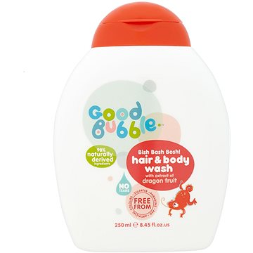 Good Bubble Hair & Body Wash dračí ovoce 250 ml (5060376620030)