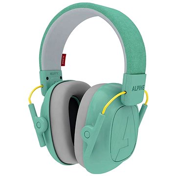 ALPINE MUFFY - Dětská izolační sluchátka mint model 2021 (8717154026498)