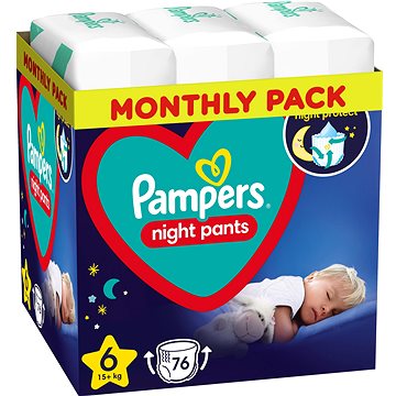 PAMPERS Night Pants vel. 6 (76 ks) (BABY169288s)