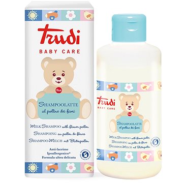 TrudiBaby dětské šamponové mléko s květinovým pylem 250 ml (8007300005126)