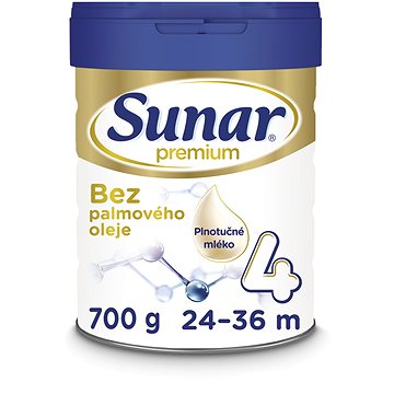 Sunar Premium 4 batolecí mléko 700 g (8592084417673)