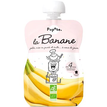 POPOTE BIO banán 120 g (3760262840314)