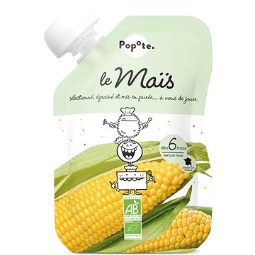 POPOTE BIO sladká kukuřice 120 g (3760262840062)