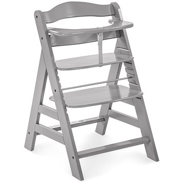 HAUCK Alpha+ dřevená židle Grey (4007923661178)