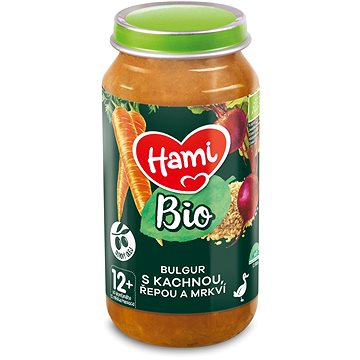 Hami BIO Bulgur s kachnou, řepou a mrkví 250 g (5900852058202)