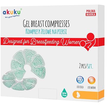 AKUKU gelové prsní obklady 2 ks (5907644005376)