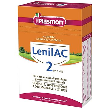 PLASMON LenilAC 2 speciální pokračovací mléko 400 g, 6m+ (8001040198193)