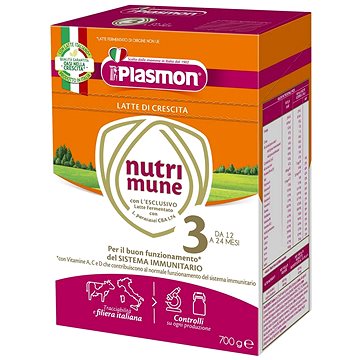 PLASMON Nutri-mune 3 batolecí mléko 2× 350 g, 12m+ (8001040198131)
