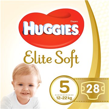 HUGGIES Elite Soft vel. 5 (28 ks) (5029053572611)