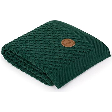 CEBA deka pletená v dárkovém balení vlny Emerald, 90 × 90 cm (5907672332208)