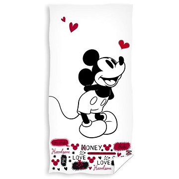 CARBOTEX Mickey Mouse zamilovaný 70×140 cm (5902689471513)