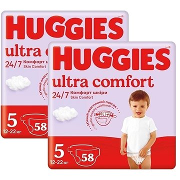 HUGGIES Ultra Comfort Mega 5 (116 ks) (BABY19894s2)